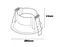 commercial GU10 downlight